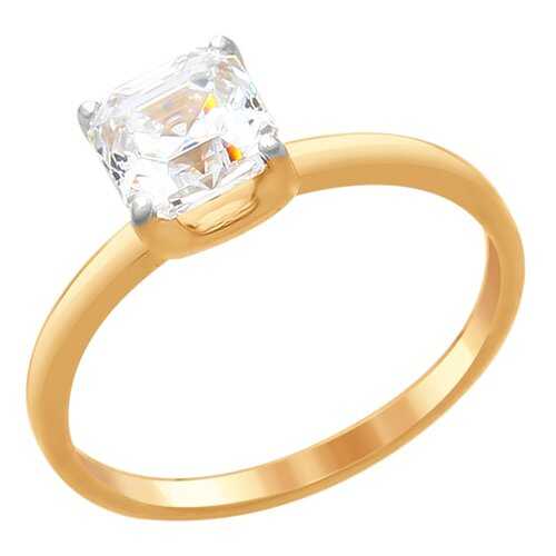 Кольцо женское SOKOLOV из серебра со Swarovski Zirconia 89010100 р.17.5 в Московский Ювелирный Завод
