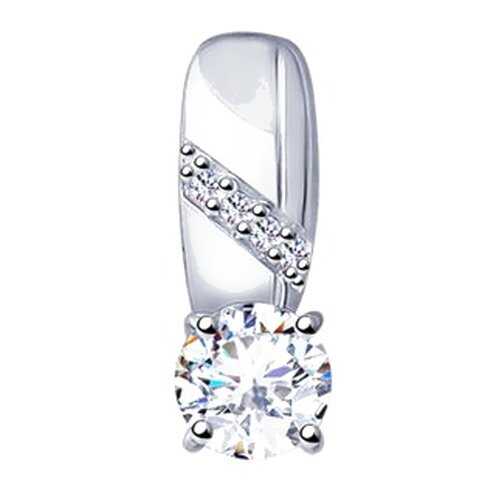 Подвеска SOKOLOV из серебра со Swarovski Zirconia 89030038 в Московский Ювелирный Завод