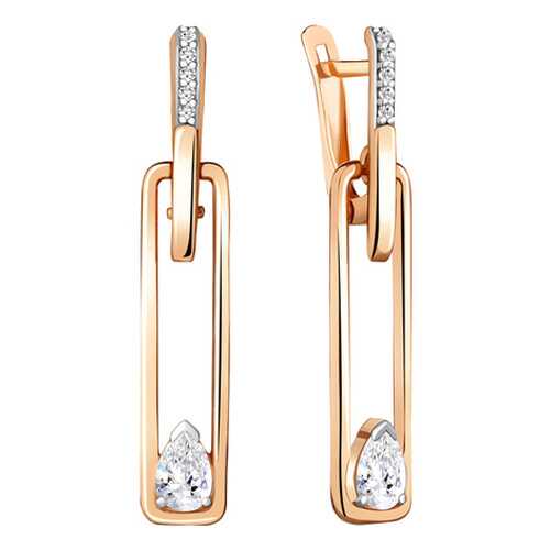 Серьги Aquamarine 48262А.6 в Московский Ювелирный Завод