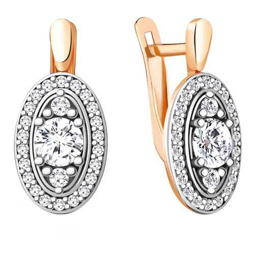 Серьги Aquamarine 48358А.6 в Московский Ювелирный Завод