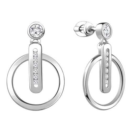 Серьги Aquamarine 48416А.5 в Московский Ювелирный Завод