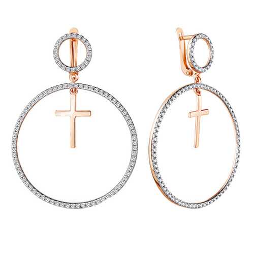 Серьги Aquamarine 48529А.6 в Московский Ювелирный Завод