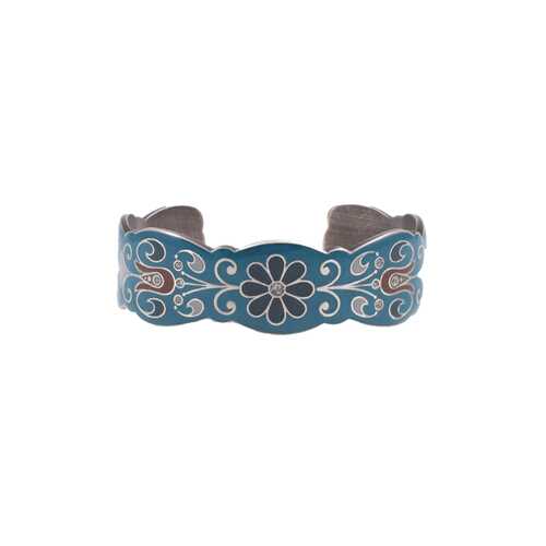 Браслет женский Clara Bijoux C39072.2 синий в Московский Ювелирный Завод
