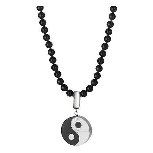 Бусы My-bijou Инь-Ян, агат черный 65 см в Московский Ювелирный Завод