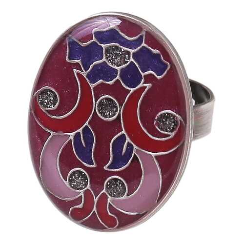 Кольцо женское Clara Bijoux K74893-3 фиолетовое в Московский Ювелирный Завод