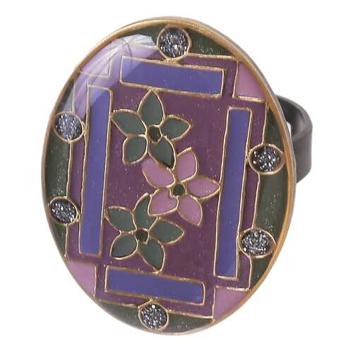 Кольцо женское Clara Bijoux K75807-7 фиолетовое в Московский Ювелирный Завод