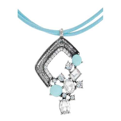Колье женское Be You to Full КЛ71341 голубое в Московский Ювелирный Завод