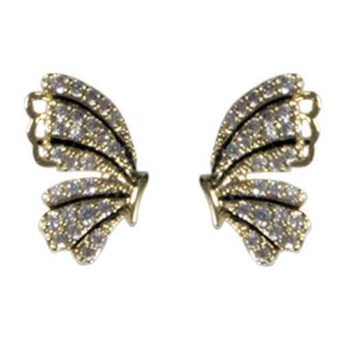 Серьги Corona style B005E1120188K024-GOLD в Московский Ювелирный Завод