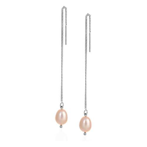 Серьги Lattrice 54666160 розовые в Московский Ювелирный Завод