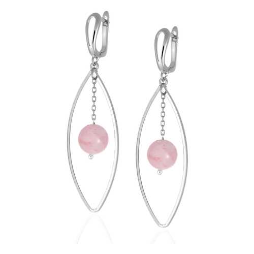 Серьги Lattrice, вставка кварц, артикул 54663010 в Московский Ювелирный Завод